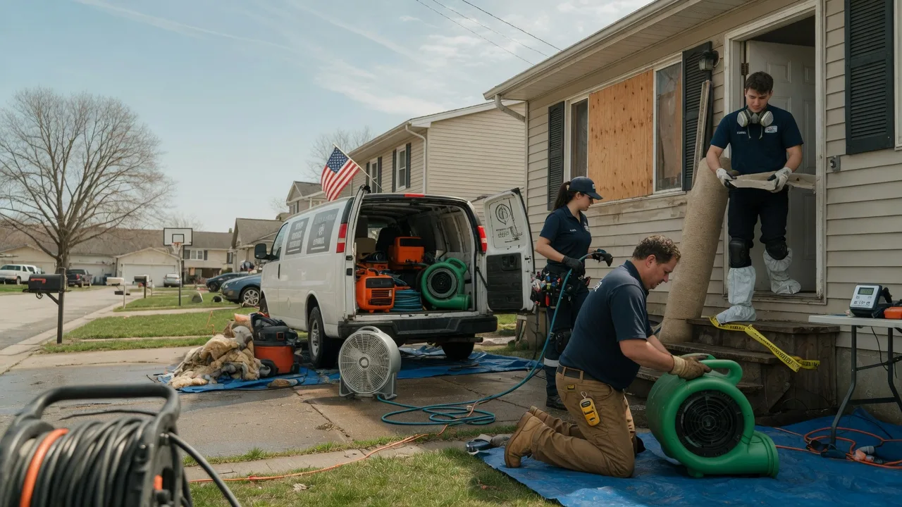 Water Damage Restoration in Luck, WI near me